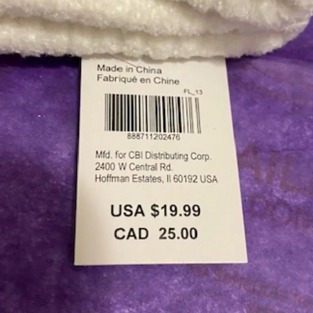 Claire's Unicorn Ear Muffs and Gloves with finger Over (Girls) White and Silver